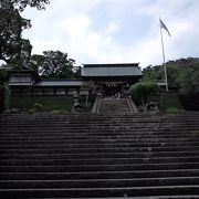 おくんちで有名な諏訪神社