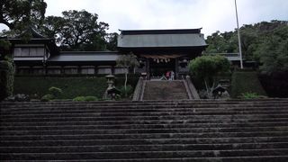 おくんちで有名な諏訪神社
