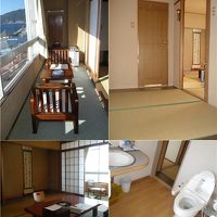 左上の写真のさらに左端に海が見えますが眺望はよかったです。