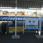 住宅地の駅