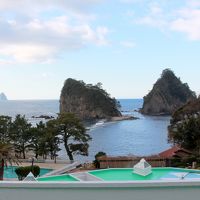 海岸と島がとてもきれいです