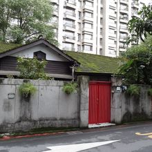 日本統治時代の日本家屋が残っています