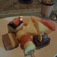 ランチのデザート