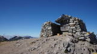 剣岳の展望台
