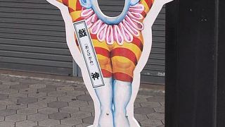 六芸神の顔出しパネル沢山あります