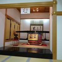 写経をするお座敷