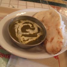 美味しいグリーンカレー。