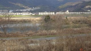 宇治川・木津川・桂川の合流点