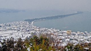 雪の天橋立も良かったです