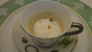 ポタージュがおいしかった