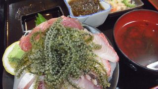 美ら海水族館の近く、海邦丸で夕食