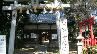 鎮守の森としての景観を留めている