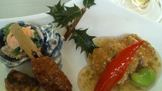 落ち着いた雰囲気で