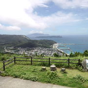 前浜から式根島、神津島まで見渡せる絶景ポイント！