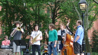 ジャズフェスティバルが開催されていました