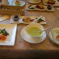 とても美味しいコース料理