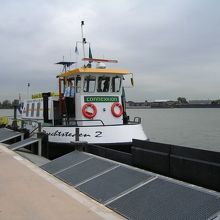 5.待っているとかわいいフェリーが