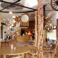 ホテルの中も癒されます