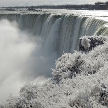 これも樹氷と落ち際
