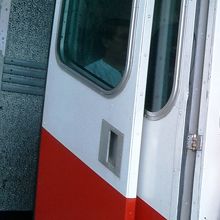 山頂までのケーブルカー