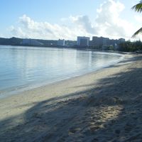 ホテルの目の前にあるビーチ