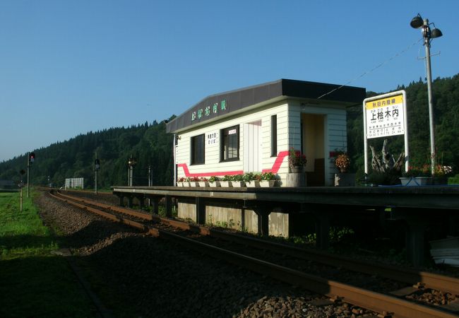 列車交換ができる