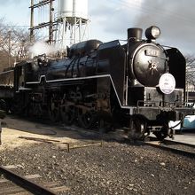 給水と石炭補充