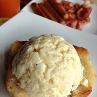 朝食２　スクランブルエッグがとても美味しかったです