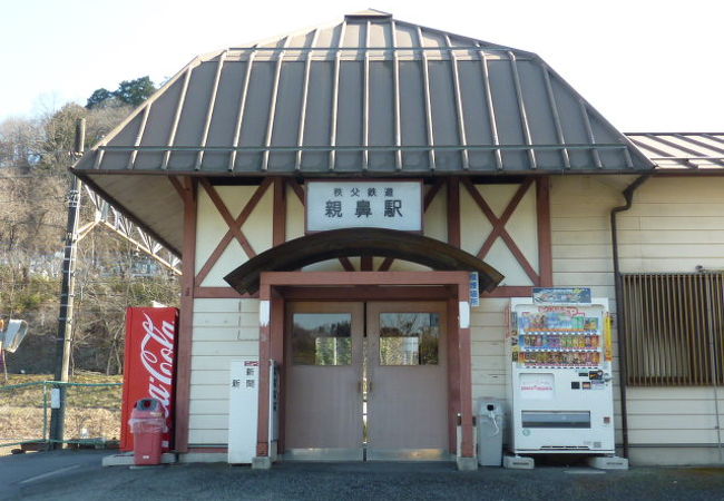 シンプルな田舎駅