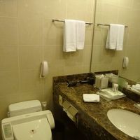 アメニティも充分。シャワートイレ付。