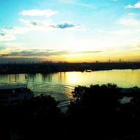 部屋からの眺め（早朝）