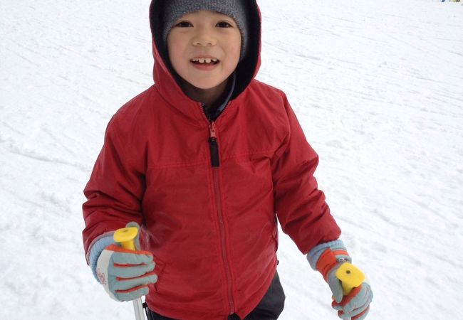 子供のスキーデビューはぜひここ！