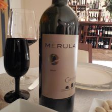この MERULA というワイン、美味しかったです