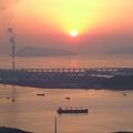 素晴らしい瀬戸内の夕陽