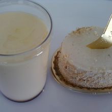 プレミアムプリンとバナナーヌ