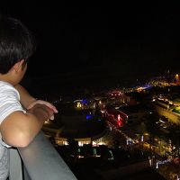 昼間は、かなり遠くまで見渡せます。