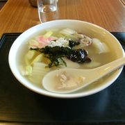 七福神ラーメン食べました。さっぱり＝あっさり系です。