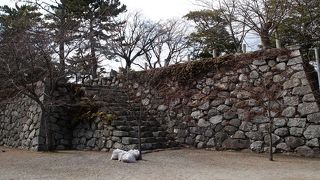 石垣は松阪城のシンボル