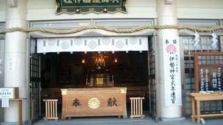 広島城公園内の神社