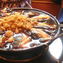  「ぬき」と称されるほねぬき鍋