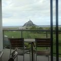 お部屋からモンサンミッシェルを一望！！