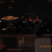 １階のラウンジでは演奏がありました