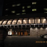 外観はイルミネーションが華やかでした