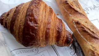 バゲットもクロワッサンも美味しい！