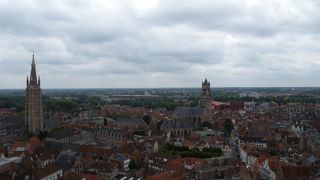 ブルージュの鐘楼に昇ることをお勧め