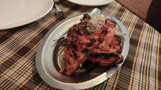 デリーのレストランではなかなかいいです