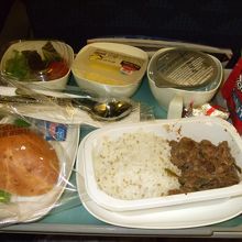 仁川〜新千歳機内食