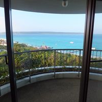 部屋からの眺め〜！