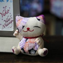 看板娘がお出迎え・・・影のオーナーのようです