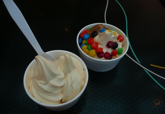 ヨーグルトというよりそソフトクリーム